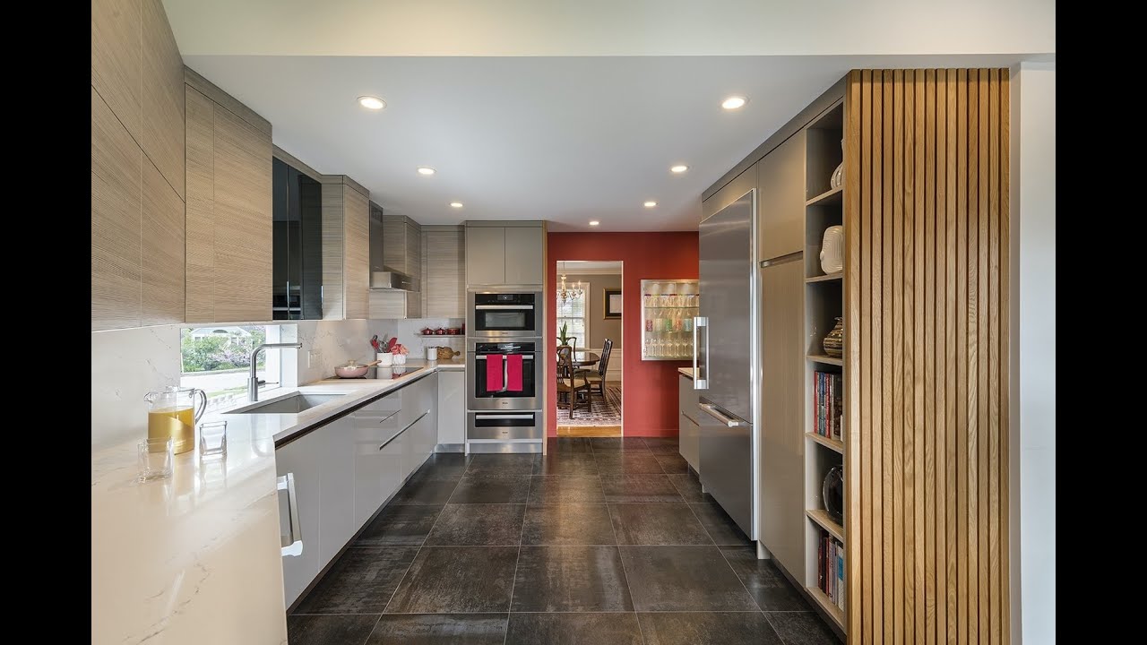 Featured Kitchen Remodel - European Contemporary Kitchen - Belmont, MA - Feinmann, Inc.