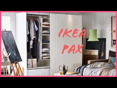 Video: PAգեստապահարան «PAX» (60 լուսանկար). Ինչպես է IKEA- ի սպիտակ անկյունային զգեստը հանդերձարանի ինտերիերում, դրա չափսերը և համակարգի հավաքումը, ակնարկներ