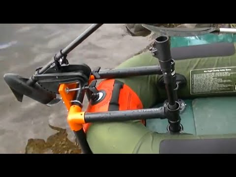 Sea Eagle Packfish7 DIY Trolling Motor Mount Pt 1 