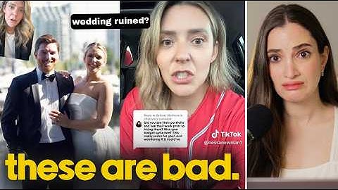Pengantin Pamer Foto Pernikahan yang Mengerikan di TikTok Viral – Fotografer Bereaksi