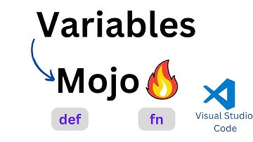 Mojo Programming language | Variables(COMPLETE GUIDE) Hands-On Coding with VS Code