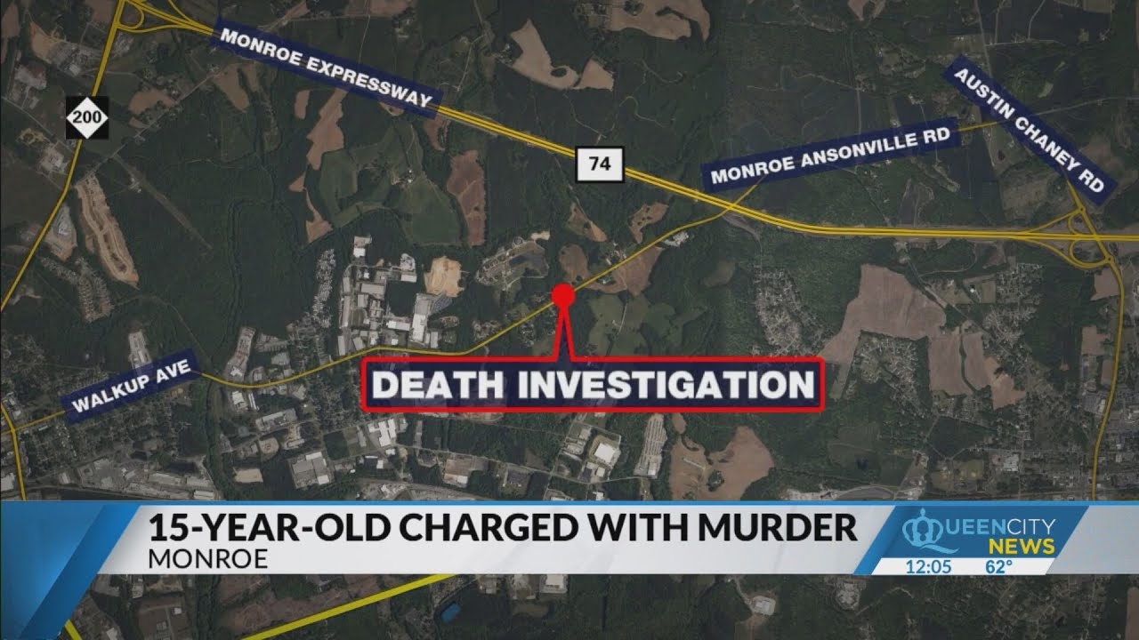 Teen charged with murder in Monroe shooting - YouTube