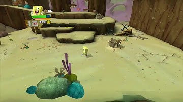 SpongeBob HeroPants - Walkthrough Part 1 - Warzone: Level 2