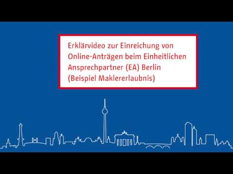 Online-Antrag beim EA Berlin - So geht es