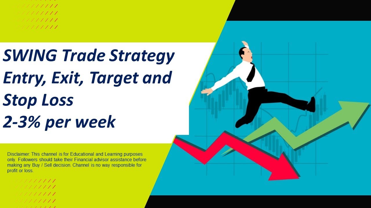 SWING Trade Strategy Entry Exit Target and Stop Loss | 2-3% week ...