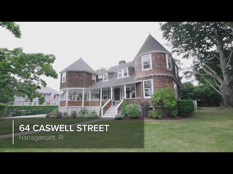 64 Caswell Street, Narragansett, RI home video tour