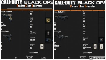 Call of Duty Black Ops 4 - FFA Random Class Generator #1