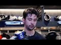 MacKenzie Weegar, Dylan Guenther, Clayton Keller, Lawson Crouse and André Tourigny | 04.24 Postgame