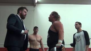 Controversial ending of the NWA Australian Champion Match at Code Red
