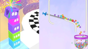 Happy Cubes 2048 Vs Pin Puzzle| New update| Android ios | Max Levels