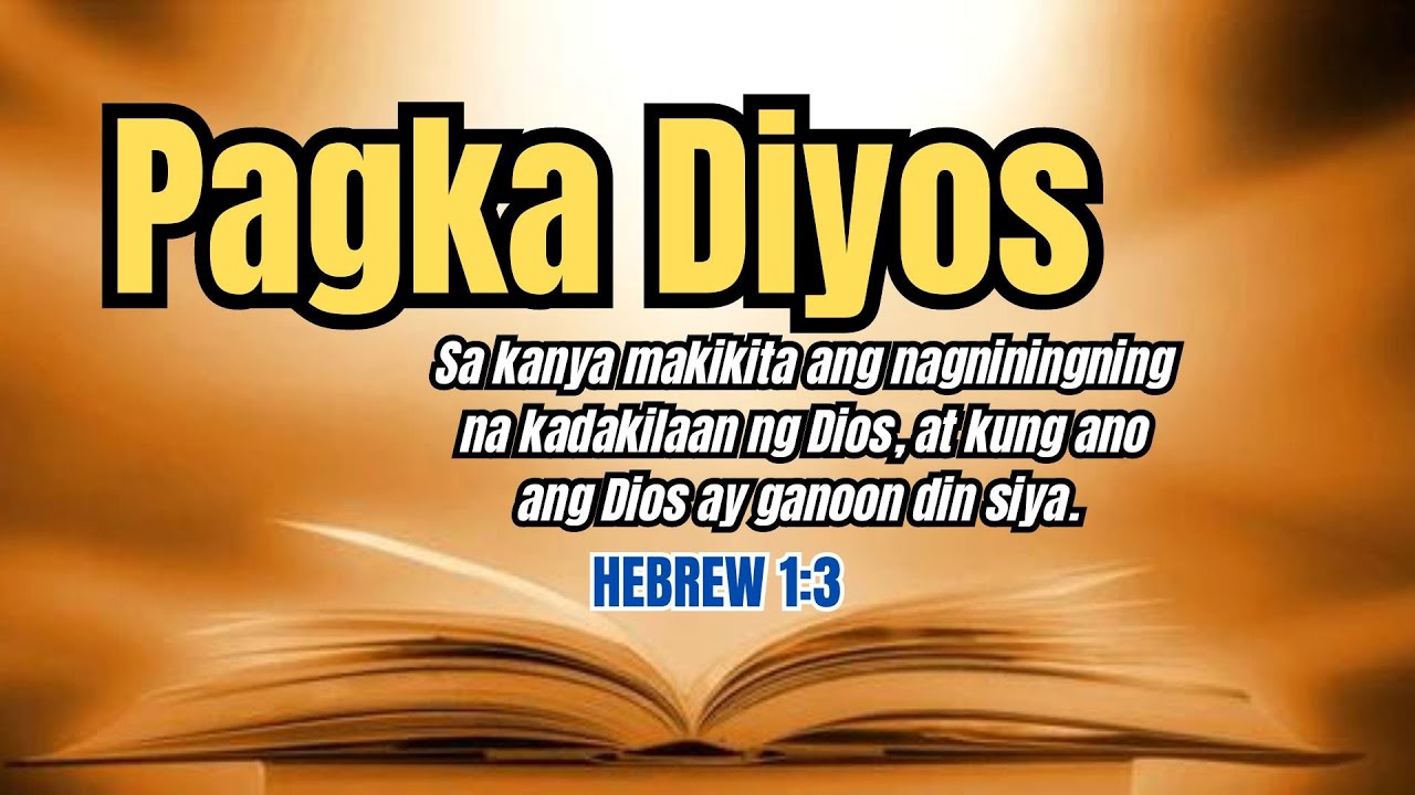 PAGKA-DIYOS AMA AT ANAK @ReadScripture