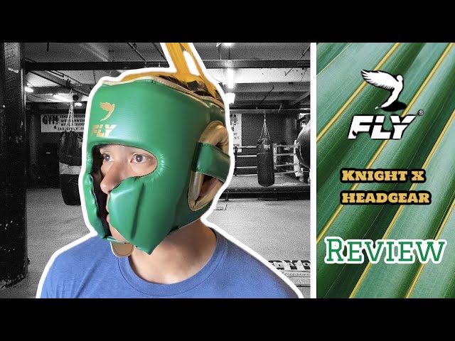 Protège-tête Fly Knight X - Vert/Or, Casque de combat de boxe