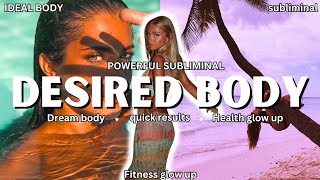 Desired body subliminal ✨ Fitness Glow up ✨ IDEAL BODY - powerful fast results! ✨ Ultimate glow up screenshot 3