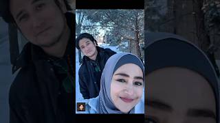 Moving To Canada Artists Cindy Fatikasari And Tengku Firmansyah Go Skiing At The Annual Employee