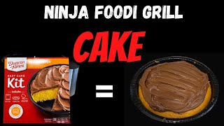 Dunkin Hines Easy Cake Kit - Made in the Ninja Foodi Grill - So Easy!  Perfect Size!