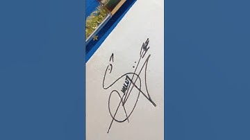 Sameer Signature Style..? #calligraphyart #trending #viralvideo #youtubeshorts #shortsfeed ❤️❤️