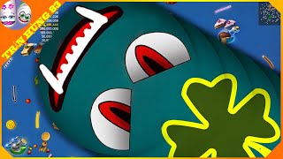 🐍WORMSZONE.IO | GIANT SLITHER SNAKE TOP 01 / Epic Worms Zone Best Gameplay! | Trần Hùng 83