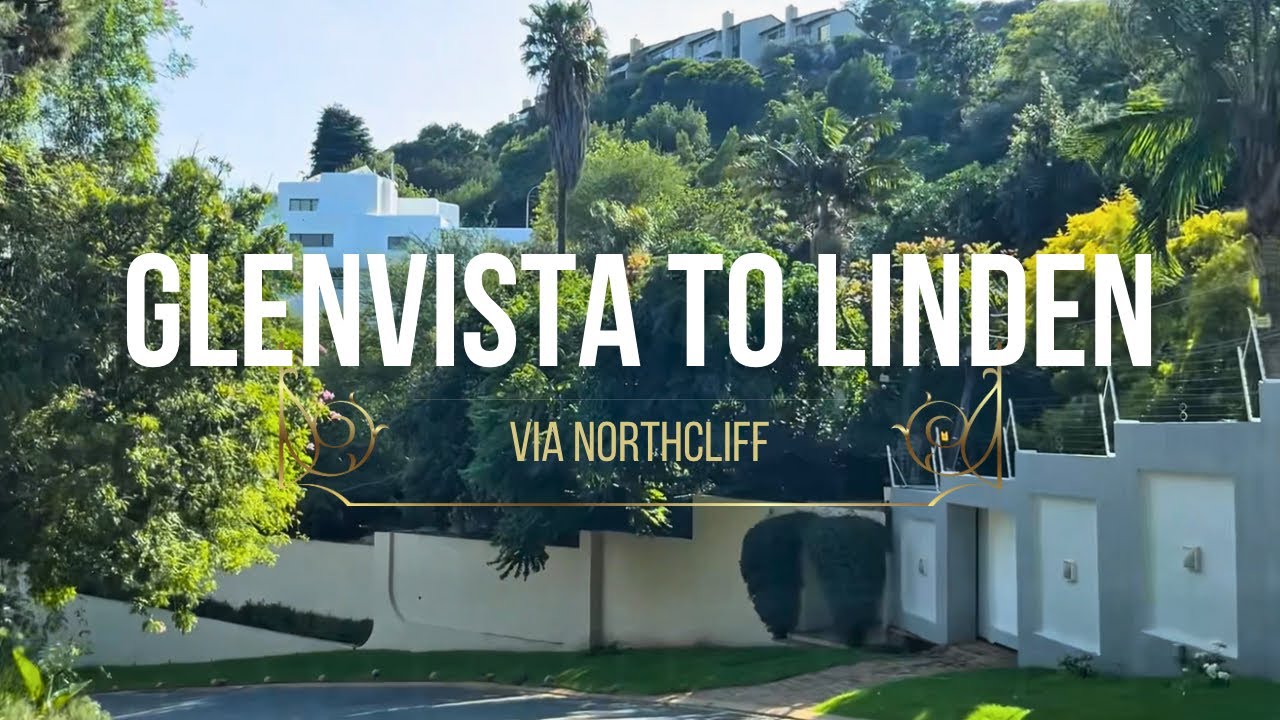 Glenvista to Linden Drive | Via Florida North & Northcliff Hill | Johannesburg POV 4K