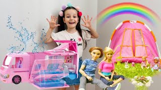 Barbie Videosu!Ada ile Barbie Evcilik!Barbie Kız Oyunları,Barbie ve Chelsea Bebek Videoları#barbie