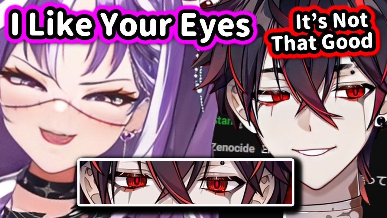 Мичи так ЗАВИДУЕТ красивым глазам Куро...