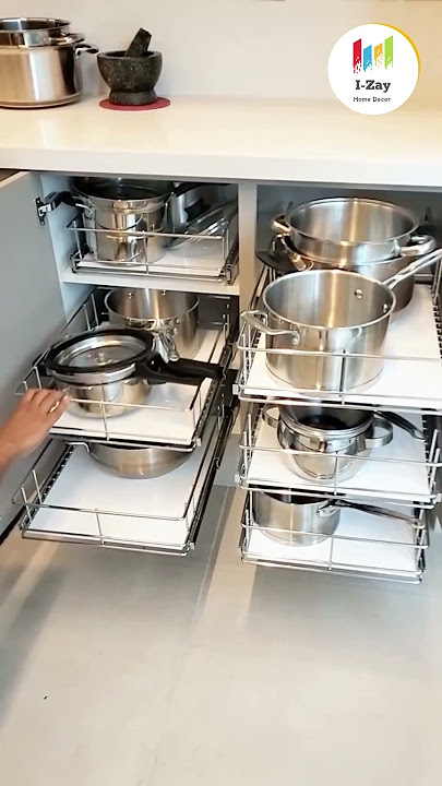 MAXIMIZE YOURSPACE | Kitchen Pull Out Drawer Organization Ideas