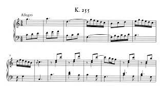 Scarlatti: Keyboard Sonata in C major, K.255