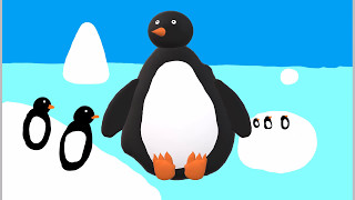 Paint 3D Tutorial - How to draw a Penguin