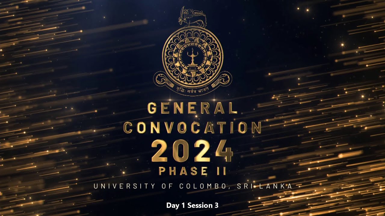General Convocation 2024 - Phase 2 - Day 1 Session 3