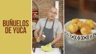 ¿Cómo hacer buñuelos de yuca con almíbar de papelón? l Sumito Estévez