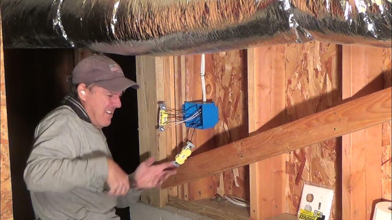 How to Install Duplex Outlet Light Switch Combo/Connecting the Wires/DIY for Beginners YouTube