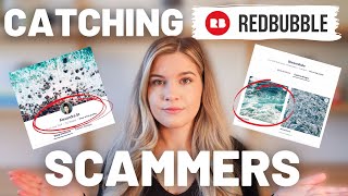 Catching and Reporting My Redbubble Copycats | How to Report Stolen/Copyright Designs on Redbubble! News