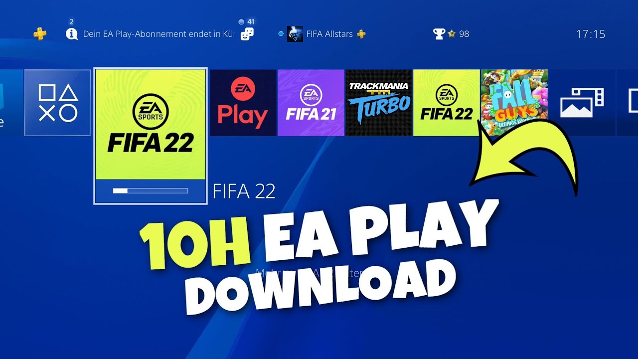 FIFA 22 Ea Play 10h Download 🔥 (Tutorial) 