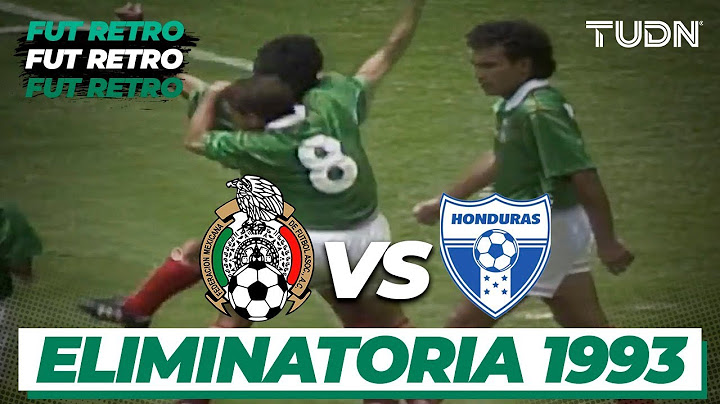 Fut Retro: ¡Goleada de México vs Honduras! | Hexagonal 1993 | TUDN