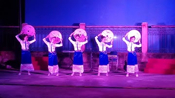 Múa thái sắc piêu tình em đoàn ca múa kịch Lam Sơn thanh hóa tại huyện  quan sơn