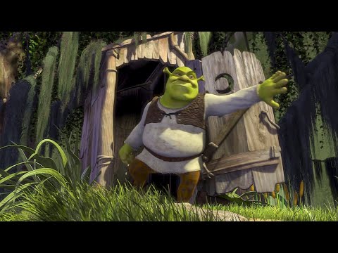 Somebody Once Told Me  Shrek Door [MEME ORIGIN] 