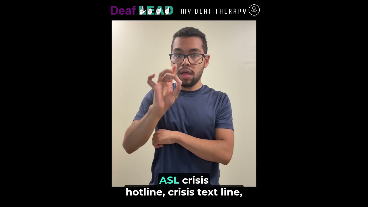 DeafLEAD x My Deaf Therapy Video