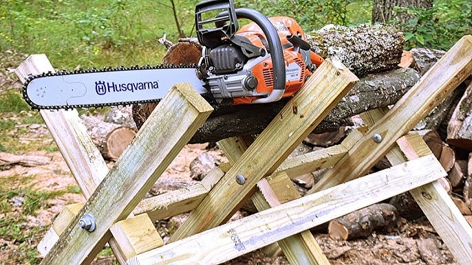 Chevalet de tronçonnage SB 60, Travailler le bois de chauffage, Travaux  d'extérieur, Produits