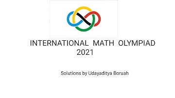 International Math olympiad 2021 (first problem & solution)