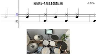 How to Play 🥁   Human   Rag & Bone Man