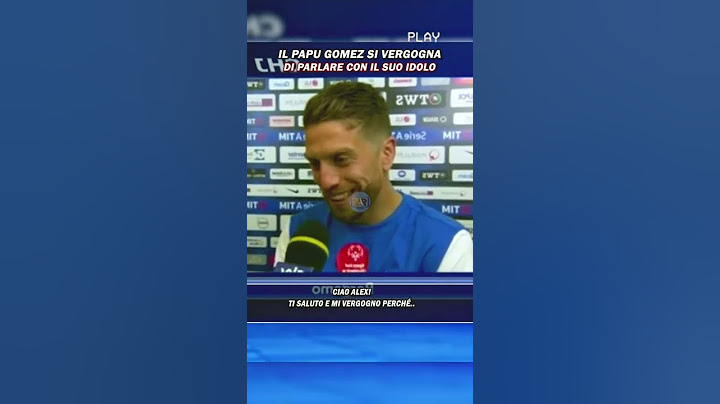 Papu Gomez Si Vergogna Per Il Suo Idolo