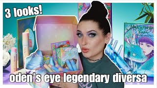 NEW Oden's Eye Collabs! | 3 Looks + Swatches