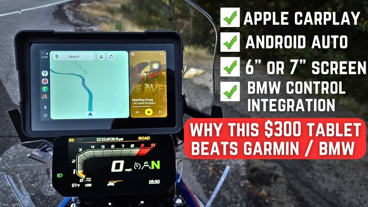 AOOCCI BM6 & BM7 | BMW Motorcycle GPS / Android Auto / Carplay 