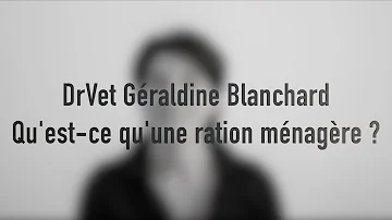 Qu'est-ce que la ration ménagère ?