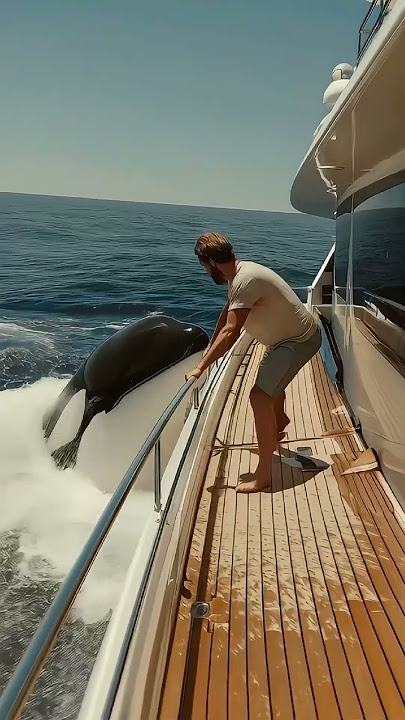 💥🐋Orca Whale vs Luxury Yacht!