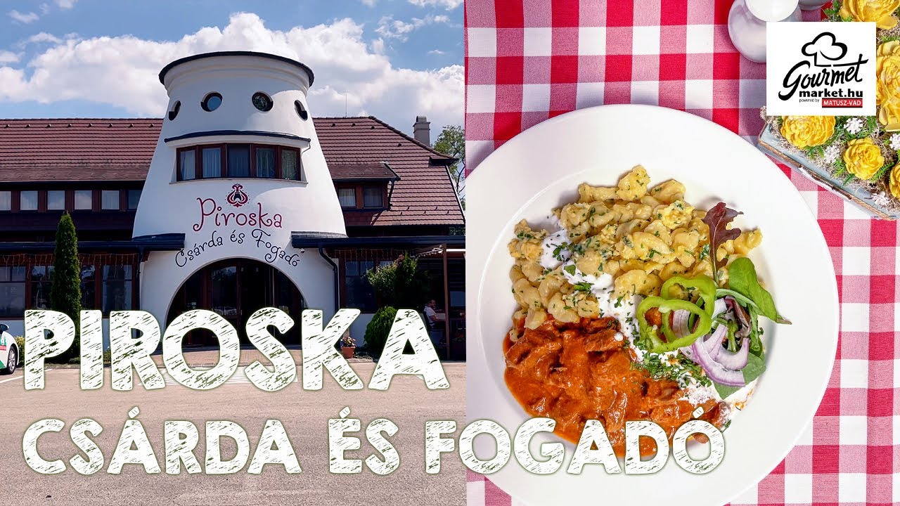 Piroska Csárda - Családias hangulat és piros kockás terítő