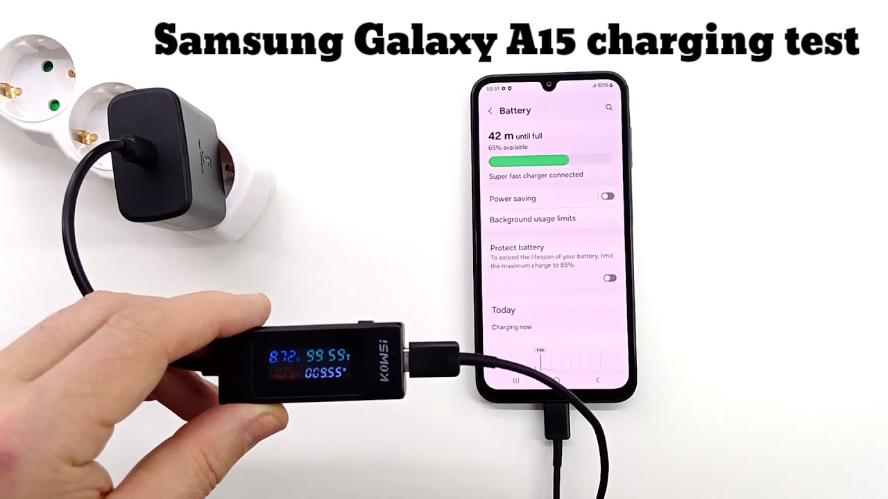 Samsung Galaxy A15 Charging Test YouTube