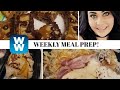 WEEKLY WW MEAL PREP | COPYCAT TACO BELL | CHOCOLATE CHIP BLONDIES & MORE!! | WEIGHT WATCHERS!!