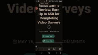 Earn up to $50 for completing a video surveys.