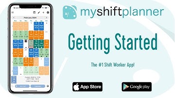 MyShiftPlanner - Getting Started