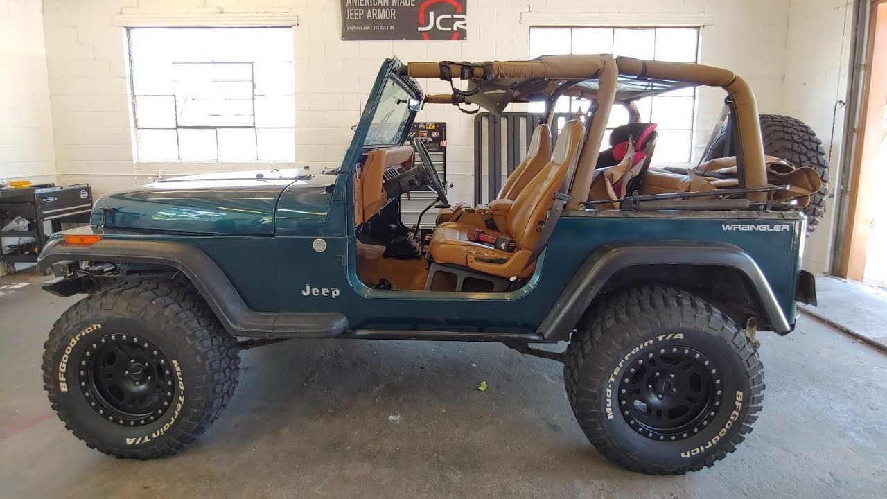 Jeep Wrangler YJ: How to fold down your windshield and replace the cowl  seal. - YouTube